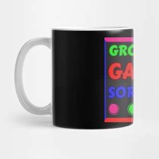 Grown Up Gamer Adult Gaming Humor Mug